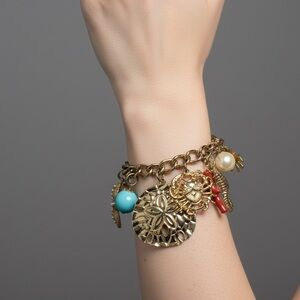 HEIDI DAUS "Under the Sea" Charm Bracelet